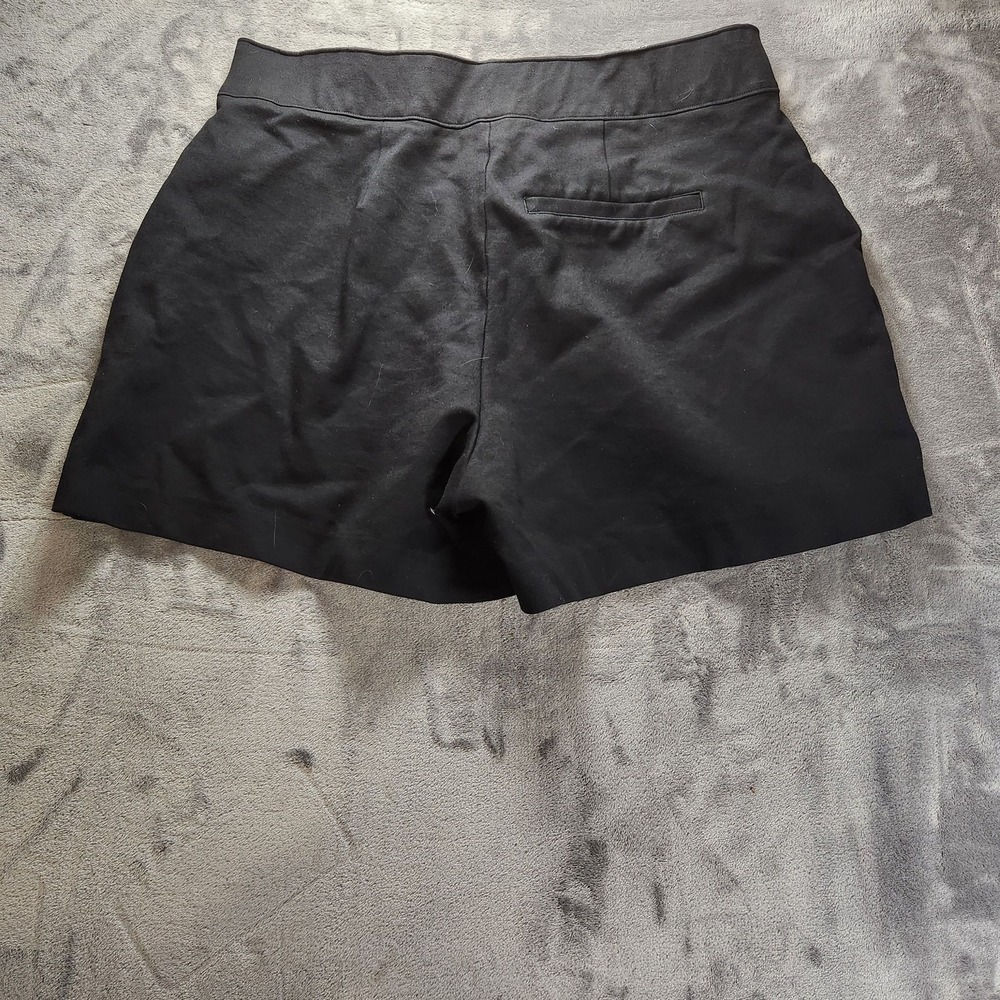 Spanx Shorts Womens XL Black Shaping Knit Pull On Polished Stretch Slim Fit